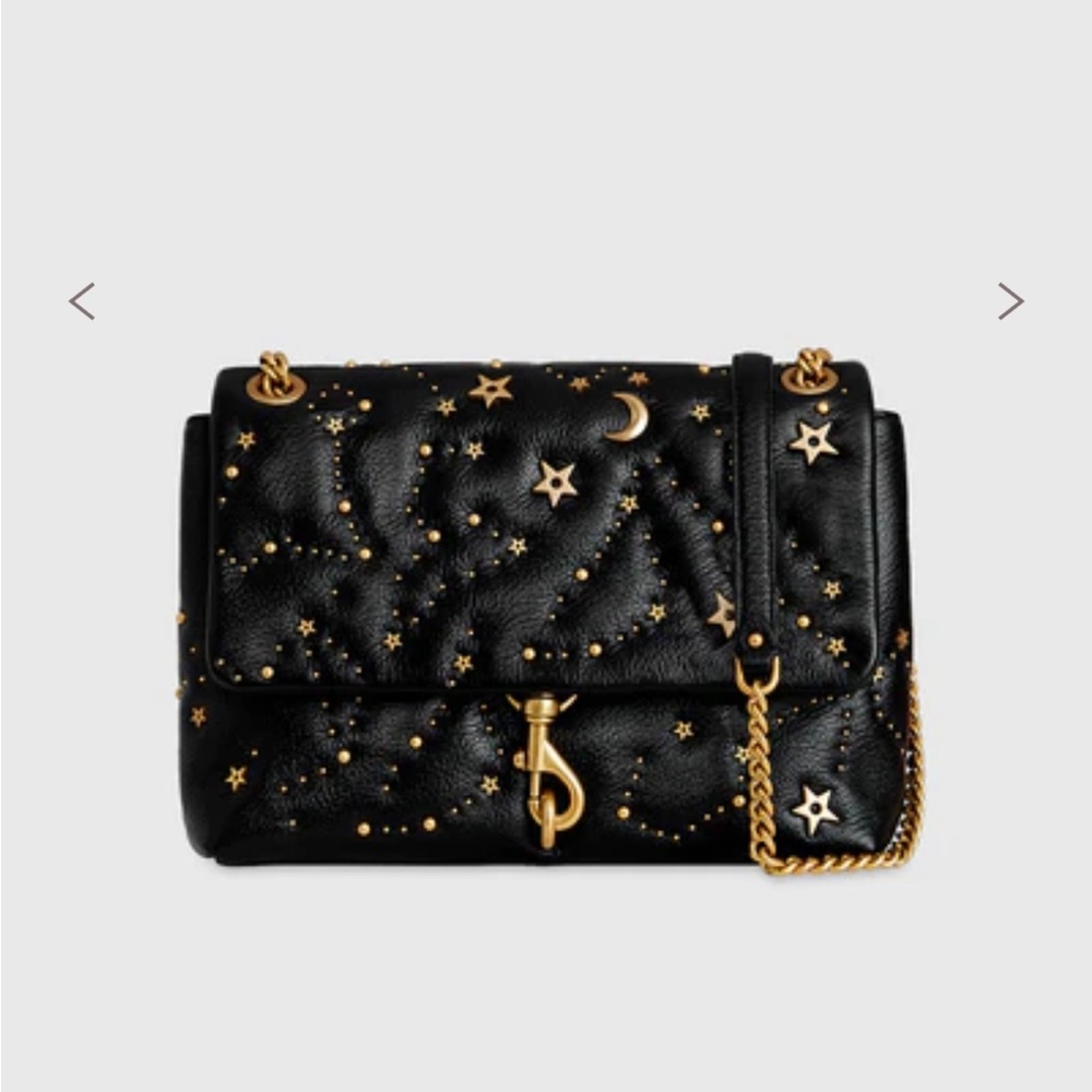Rebecca Minkoff Edie Flap Shoulder with Celestial Studs